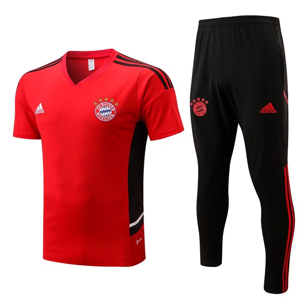 Camiseta Bayern Munich Conjunto Completo 2022/2023 Rojo